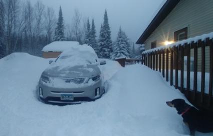 Snowed in! Photo by Rhonda Silence