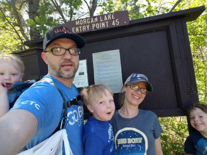 Andrea Orest and her family. Submitted photo