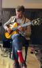 Sam Miltich plays at Voyageur Brewing. WTIP file photo by Jim McGowan.