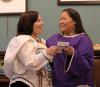 Throat singers Nina Segalowitz and Taqralik Partridge - Photo courtesy of Sivertson Gallery