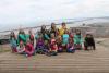 Girl Scouts had a non-traditional Court of Awards on May 10, at Enger Tower Park in Duluth - Photo courtesy of Girl Scouts