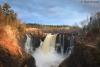 Spring morning at High Falls, Grand Portage State Park by Travis Novitsky