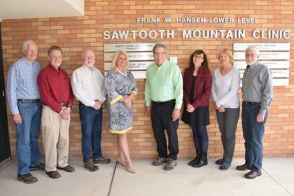 Valerie Marasco (center left) is the new director of NSHCF . She is pictured with the current NSHCF board. Submitted photo