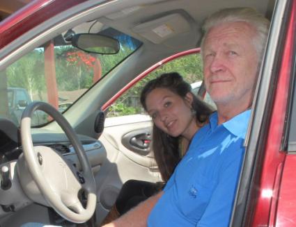 Bob, with Kelly (Photo by Carah Thomas)