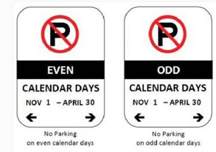 Grand Marais may institute calendar parking in the city next winter - Photo courtesy of City of Grand Marais