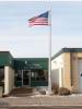 Grand Marais City Hall in winter