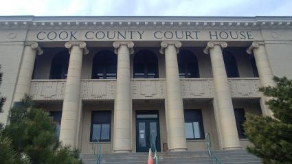 Cook County courthouse - Photo by Rhonda Silence