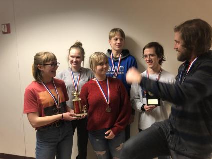 2019 Cook County Knowledge Bowl team.  Submitted photo.