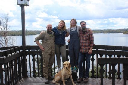 The new owners of the Poplar Haus. Photo by Joe Friedrichs