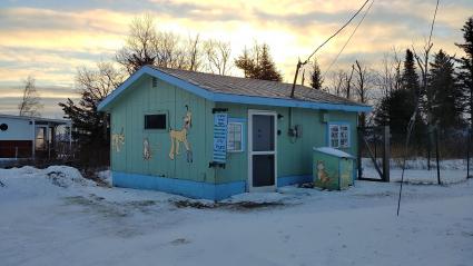 The animal pound at the Grand Marais Recreation Park. File photo by Rhonda Silence