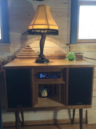 Doug Turner's radio near Loon Lake on the Gunflint Trail