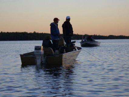 Fisherman enjoying one of our northland lakes - Photo courtesy of US Forest Service