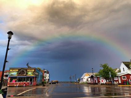 Grand Marais downtown area. Photo by Jaye White