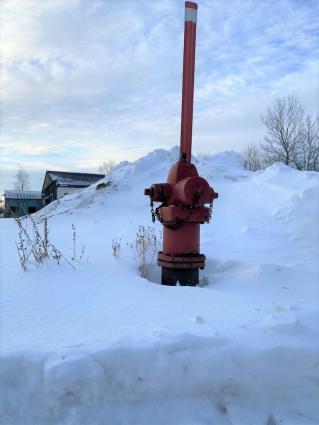 Grand Marais fire hydrant - Photo by RaeAnne Silence