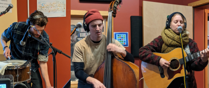 Humbird - L to R: Pete Quirsfeld, Pat Keen, Siri Undlin - photos by Will Moore
