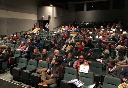 Caucuses were held Feb. 6 in Cook County. Photo by Pat Campanaro