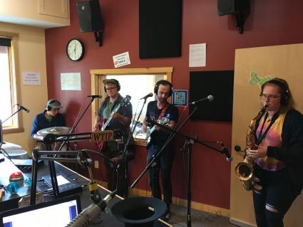 Paper Parlor in Studio A. Photo by Brian Neil.