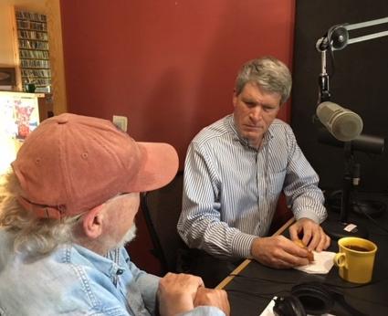 Richard Painter and WTIP's Jay Andersen