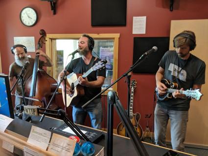 L to R: Philip Rampi, Josh Cleveland, Dustin Smith.  WTIP file photo from 2018.