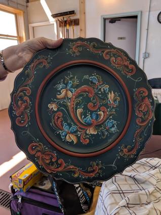 Rosemaling - photo by Will Moore