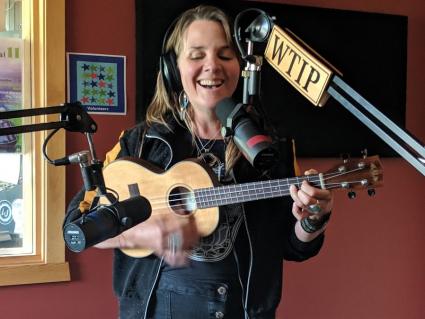 Mary Bue performs in Studio A in June 2019