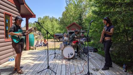 L to R: Abby Zak, Zack Baltich, Willow Waters