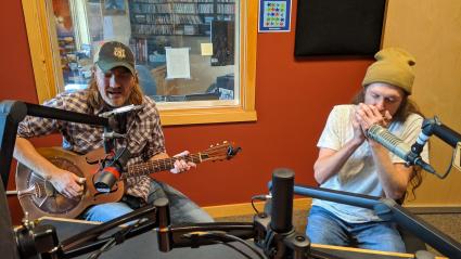 Chris Holm (left) and Ben Miller - photo by Will Moore