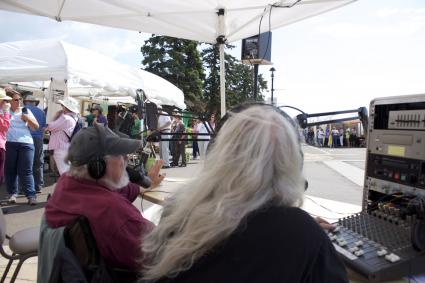 Jay & Roger host the Grand Marais Art Festival Live Remote 2012