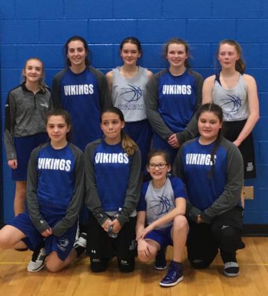 The Cook County Middle School Vikings made it to the championship bracket in the Feb. 2 Polar League Tournament