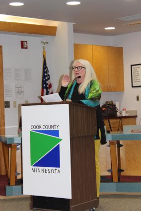 Jan Sivertson discusses the county's communication policy