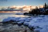 January Morning at Red Rock Point by Travis Novitsky