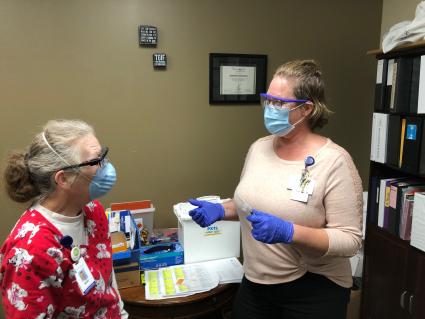 Jennifer Dowden is the infection control coordinator at North Shore Health in Grand Marais. Submitted photo