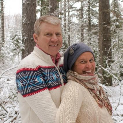 Jodi Tervo Roberts is the public health educator in Cook County. Pictured here with her husband Randy. Submitted photo