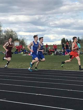 The Viking boys have been having great runs, like Kevin Viren and Brayden Schmidt. Photo courtesy of the team