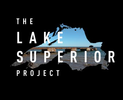 The Lake Superior Project / logo by Lauryl Loberg -Photo by Sharon Mollerus via Flickr