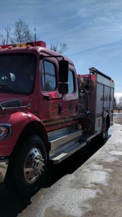 Lutsen Fire Department engine - Photo courtesy of Lutsen Fire Department Facebook page