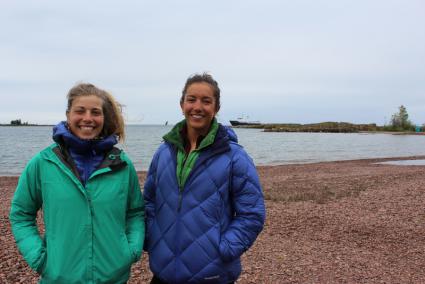 ​Lexi Bruno (left) and Erin Denny. Photo by Joe Friedrichs