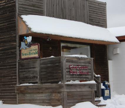 Cook County News-Herald offices in downtown Grand Marais. Photo by Joe Friedrichs