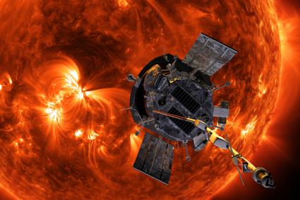 Illustration of the Parker Solar Probe. Credits: NASA/Johns Hopkins, APL/Steve Gribben, UofM College of Science and Engineering