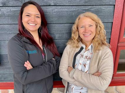 Sarena Nelson and Clair Nalezny have joined Steve Surbaugh as the co-owners of Cascade Vacation Rental. Photo courtesy of CVR