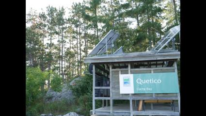 Cache Bay is the southeast entrance to Quetico. WTIP file photo by Matthew Baxley