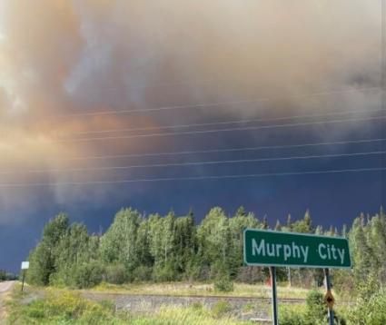 Smoke along Highway 1 - Photo courtesy of US Forest Service