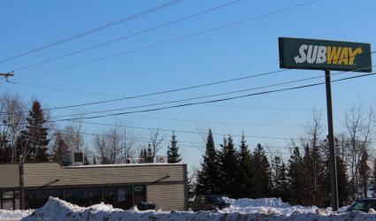 Subway in Grand Marais. Photo by Joe Friedrichs