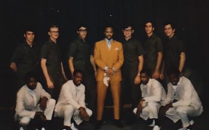 The Soul Society, with WTIP's Mike Reeves., circa 1969. Submitted photo.