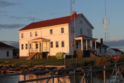 The U.S. Coast Guard Superior North Station in Grand Marais - Photo by Rhonda Silence