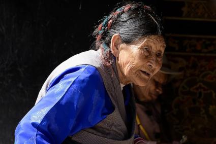 Woman in Tibet. Photo courtesy of Flickr