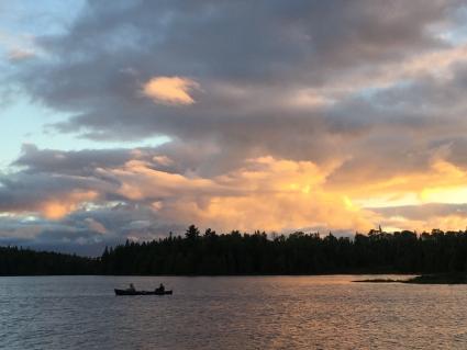 Wildfire in the BWCA. WTIP file photo by Greg Welch