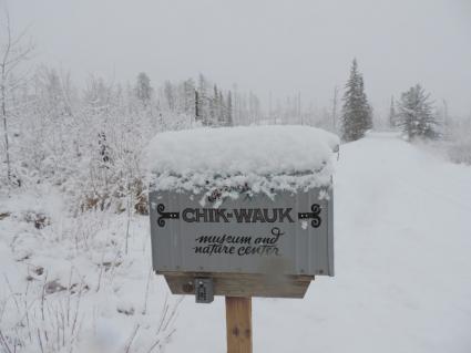 Chik-Wauk Museum & Nature Center on the Gunflint Trail in winter. Submitted photo