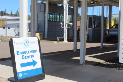 The Grand Portage Port of Entry offers Global Entry Card enrollment. Photo by Joe Friedrichs