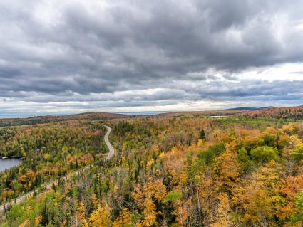 A network of roads weave between Lake and Cook counties. Photo by Jaye White